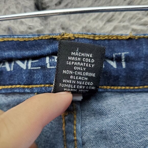 Lane Bryant Jeans Womens Size 16 Blue Super-Stretch Capri Denim - Picture 3 of 12